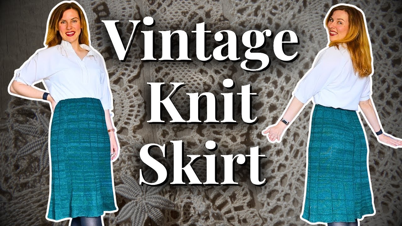 3,852 Yards Of Cashmere Yarn to Knit a Vintage Skirt