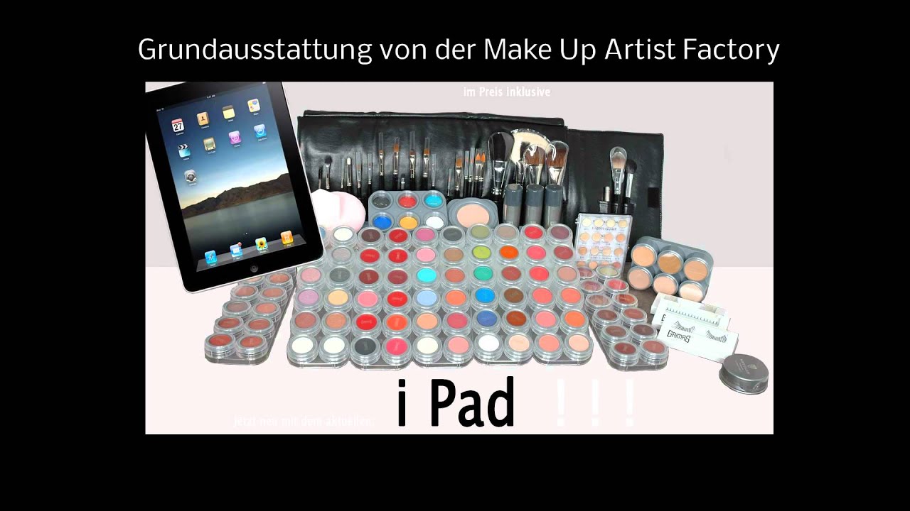 Make Up Artist Factory FAQ: Wie sieht es mit der Grundausstattung aus?