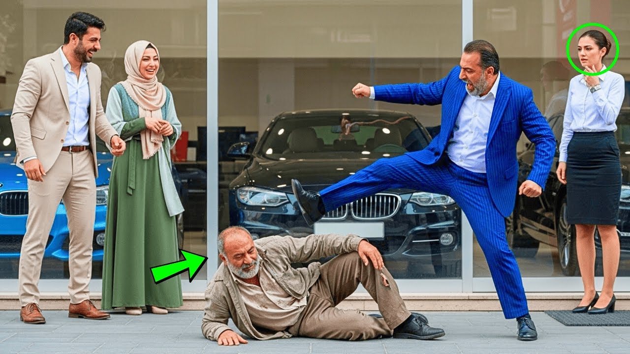 DİLENCİ KILIĞINDAKİ MİLYONER, KENDİ LÜKS MAĞAZASINDAN TEKMEYLEN DIŞARI ATILDI
