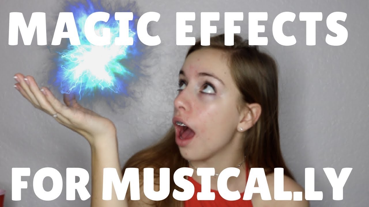 How to make Magic Effects (Particles) on Musical.ly's!