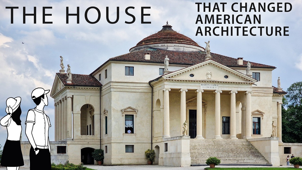 4K Villa La Rotonda by Andrea Palladio From Inside