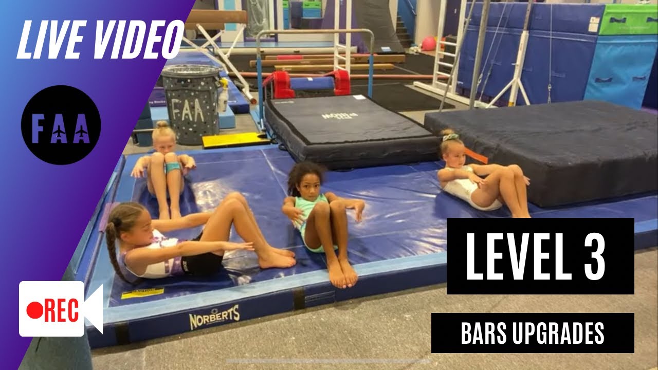 Level 3 Bars Live with Coach Victoria (Level 4 Upgrades)