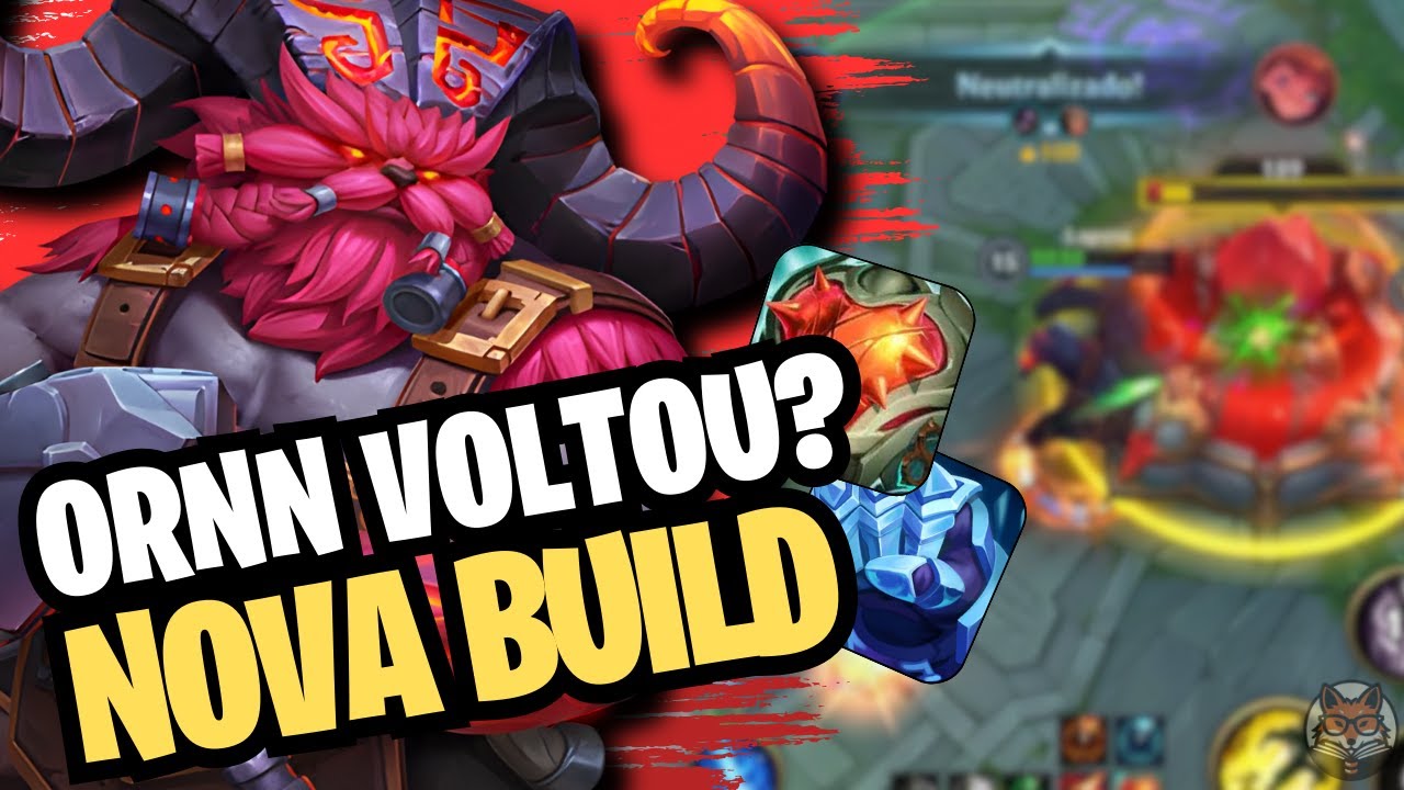 ORNN e o seu CORAÇÃO DE AÇO - LoL Wild Rift Gameplay