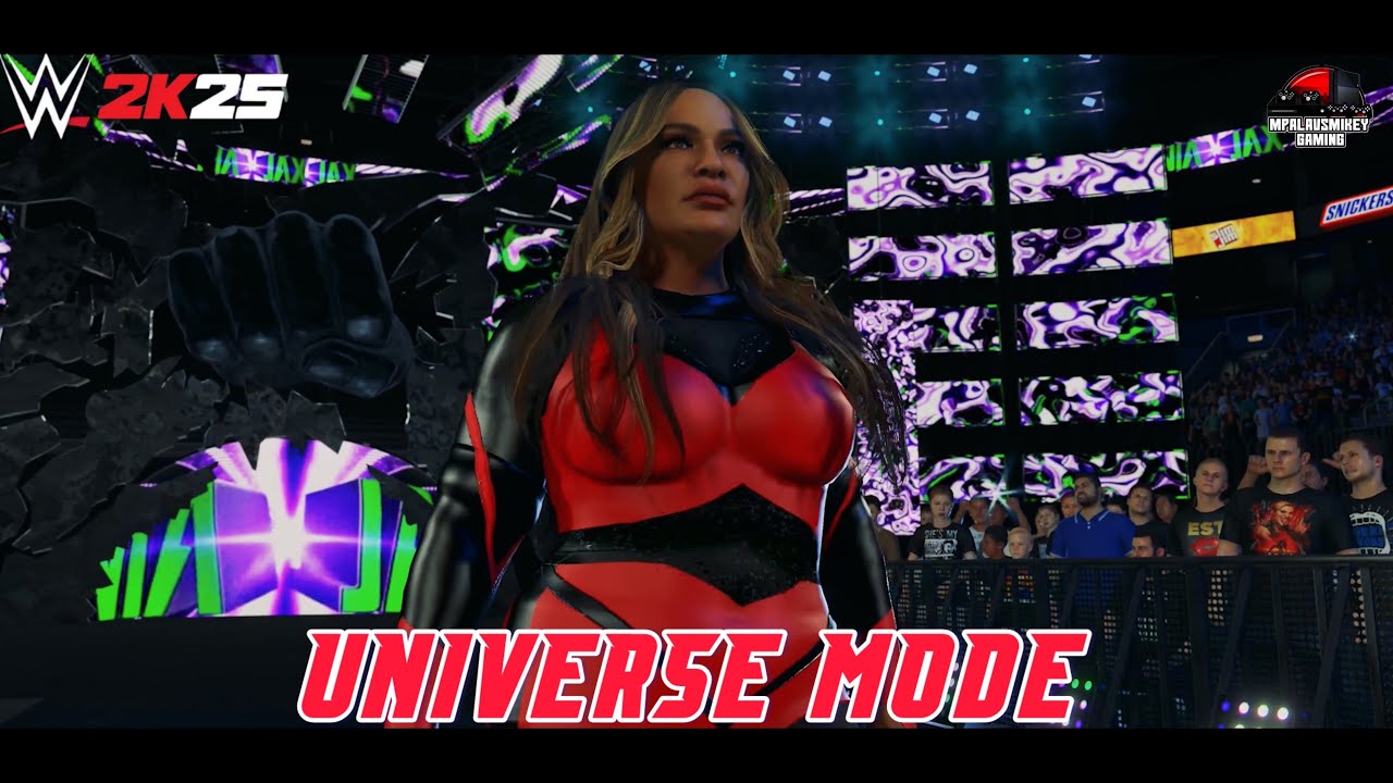 WWE 2K24 - Nia Jax & Tiffany Stratton vs Isla Dawn & Alba Fire (Universe Mode)