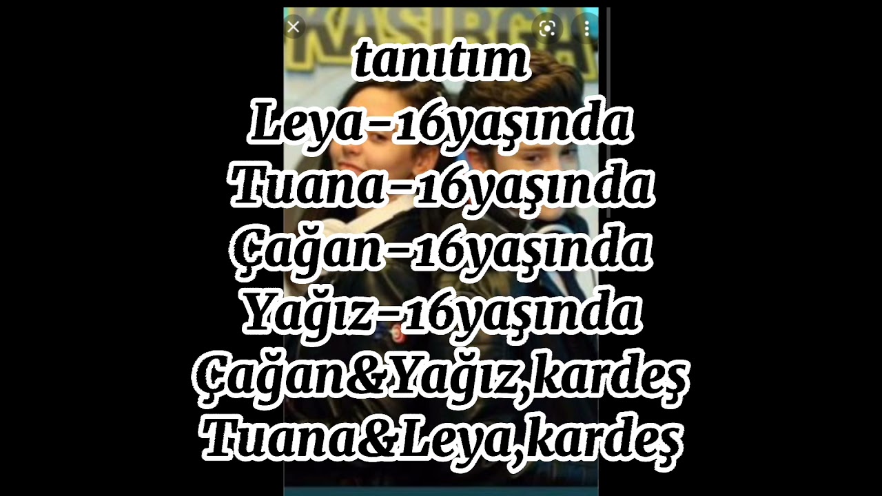 #ÇağTu ve #LeyYağ dizisi ~Sensiz olmaz~ 1.bölüm