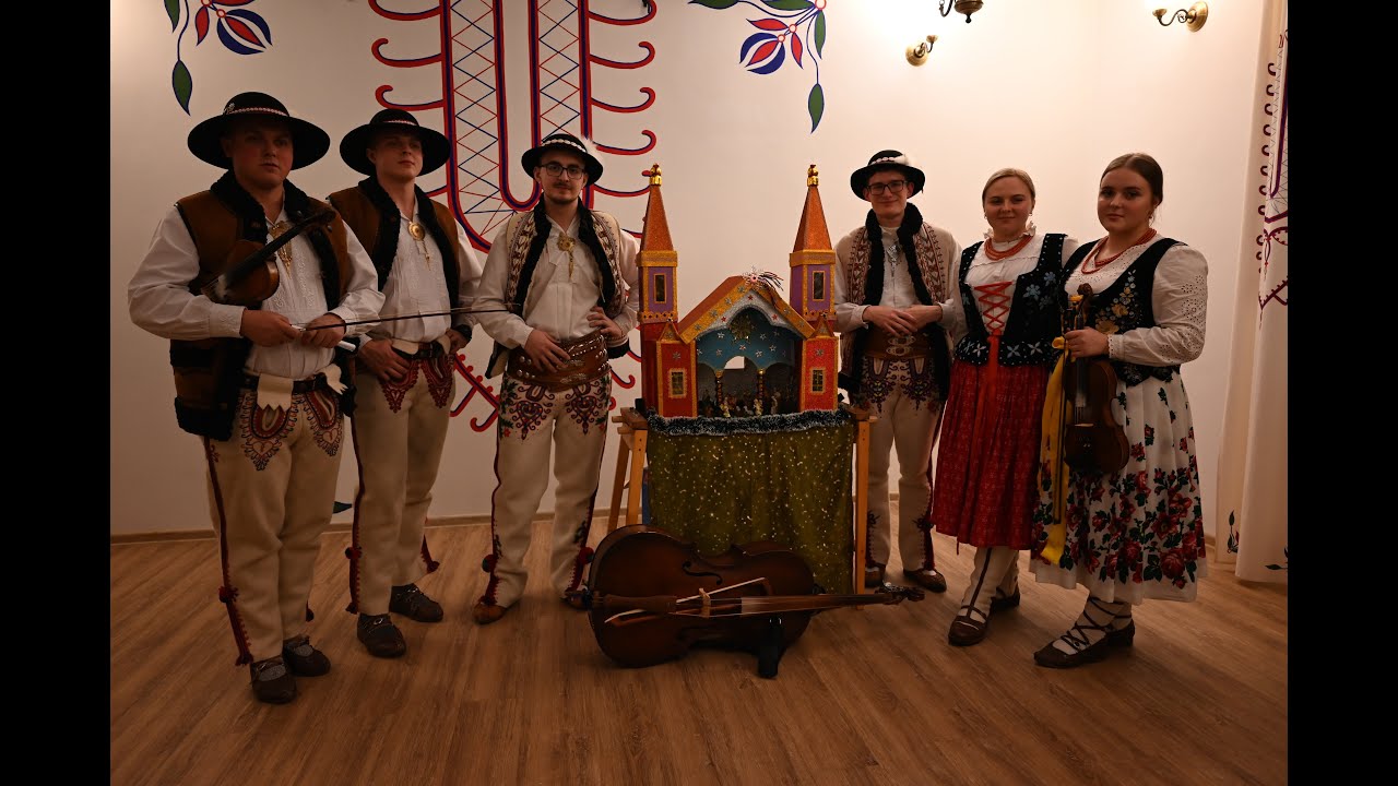 Szopka lalkowa z Kasinki Małej - przedstawia Dawid Szczypka