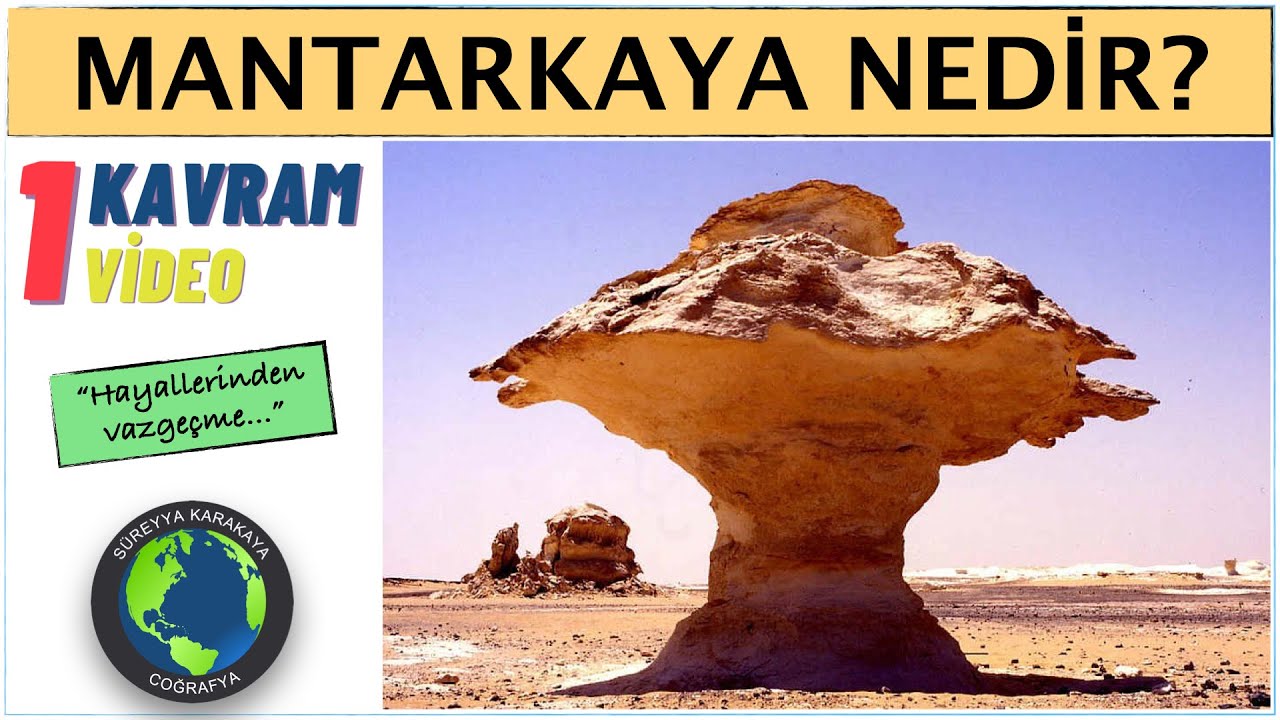 8) Mantarkaya Nedir, Nasıl Oluşur? / SÜREYYA KARAKAYA