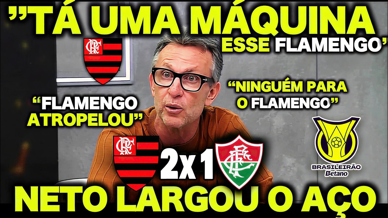 OLHA O QUE O NETO FALOU de FLAMENGO 2 X 1 FLUMINENSE ! 