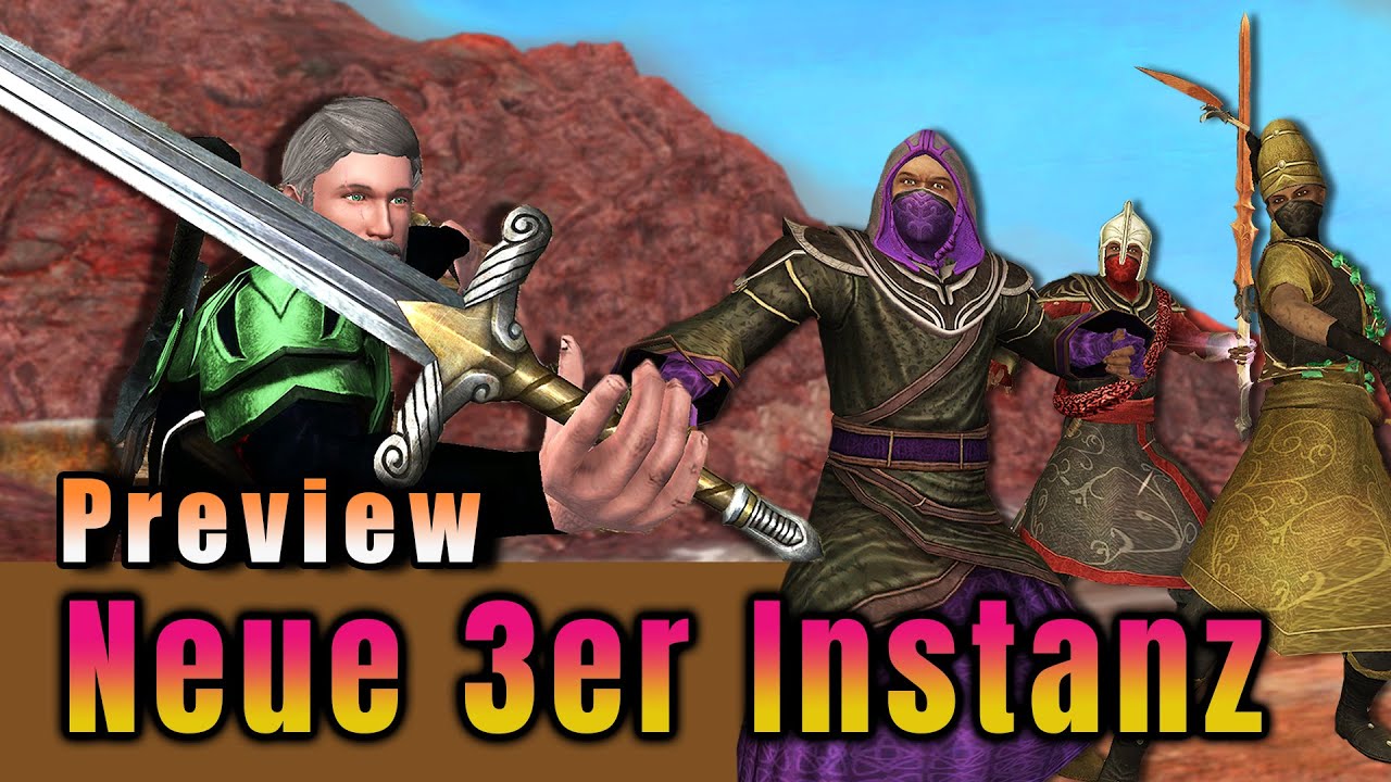 noch nicht FERTIG - Neue 3-Spieler-Instanz! | LOTRO Preview Update 46.1 | Bullroarer
