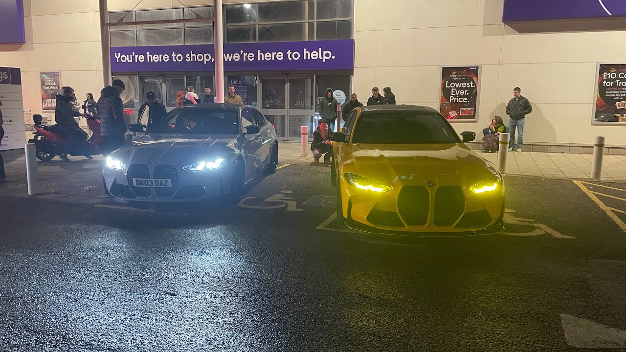 Marsh Mills car meet. 