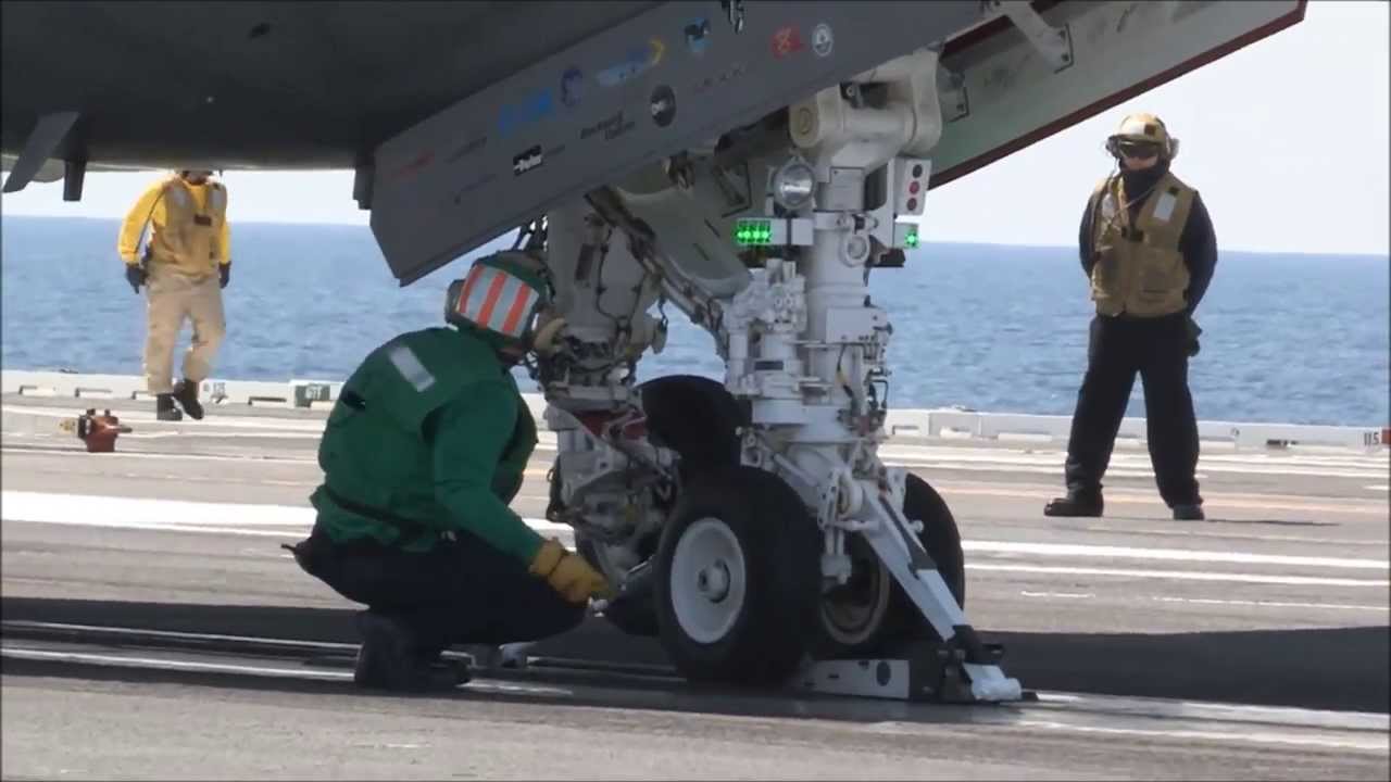 X-47B UCAS-D First Catapult Launch from USS George H.W. Bush (CVN-77)