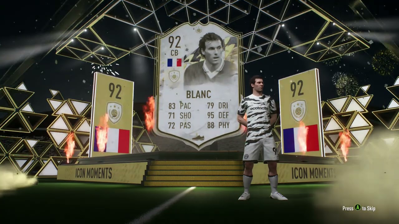 Completing the Laurent Blanc SBC | FIFA 22 Ultimate Team