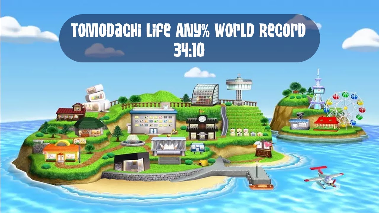 [Former World Record] Tomodachi Life Any% in 34:10