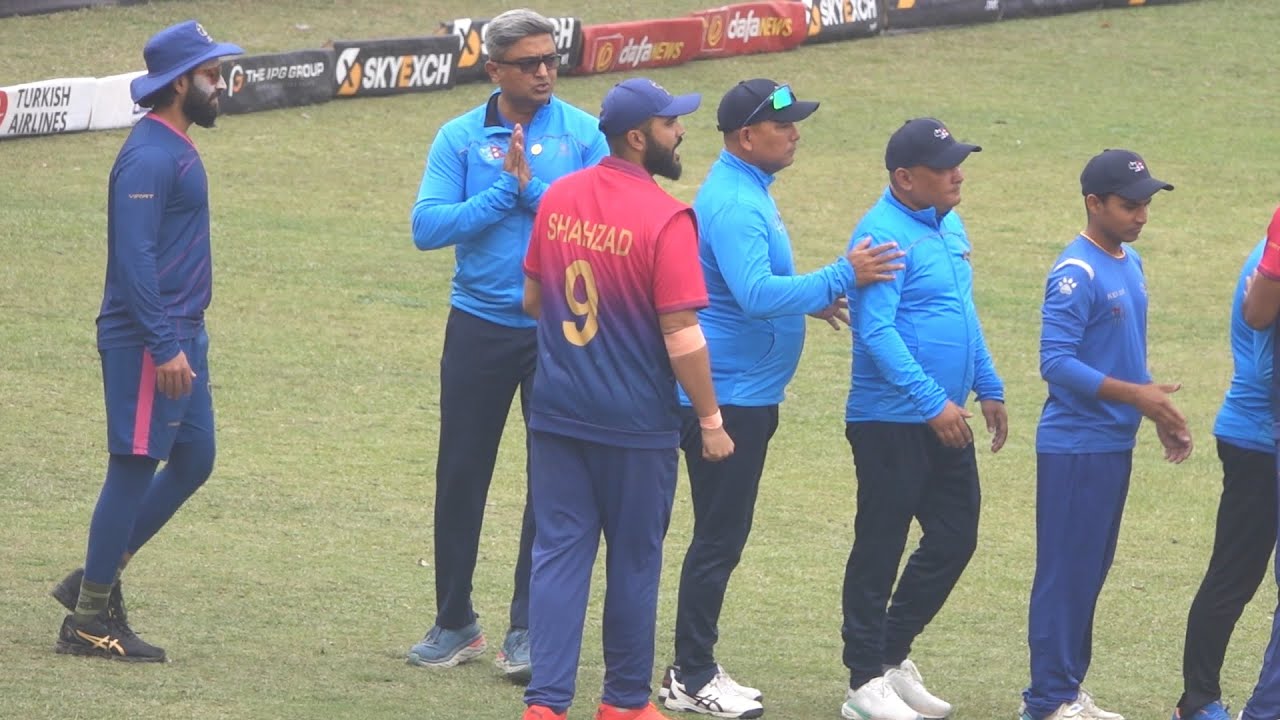 Fight between Rohan Mustafa and Aasif Sheikh in ACC Premier Cup| Monty Sir beg both team to calmdown