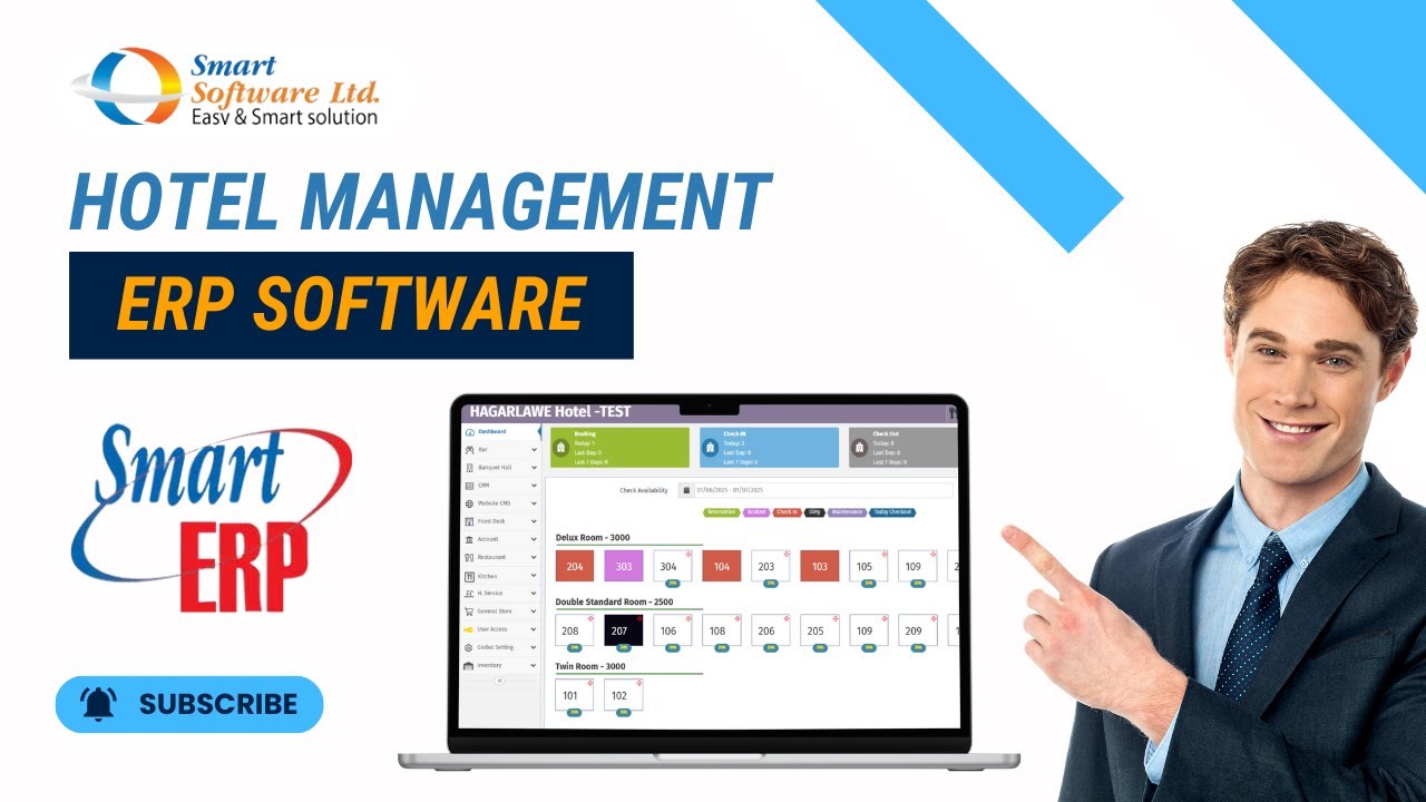 Hotel Management Software in Bangladesh  | Hotel Management System & Booking Software