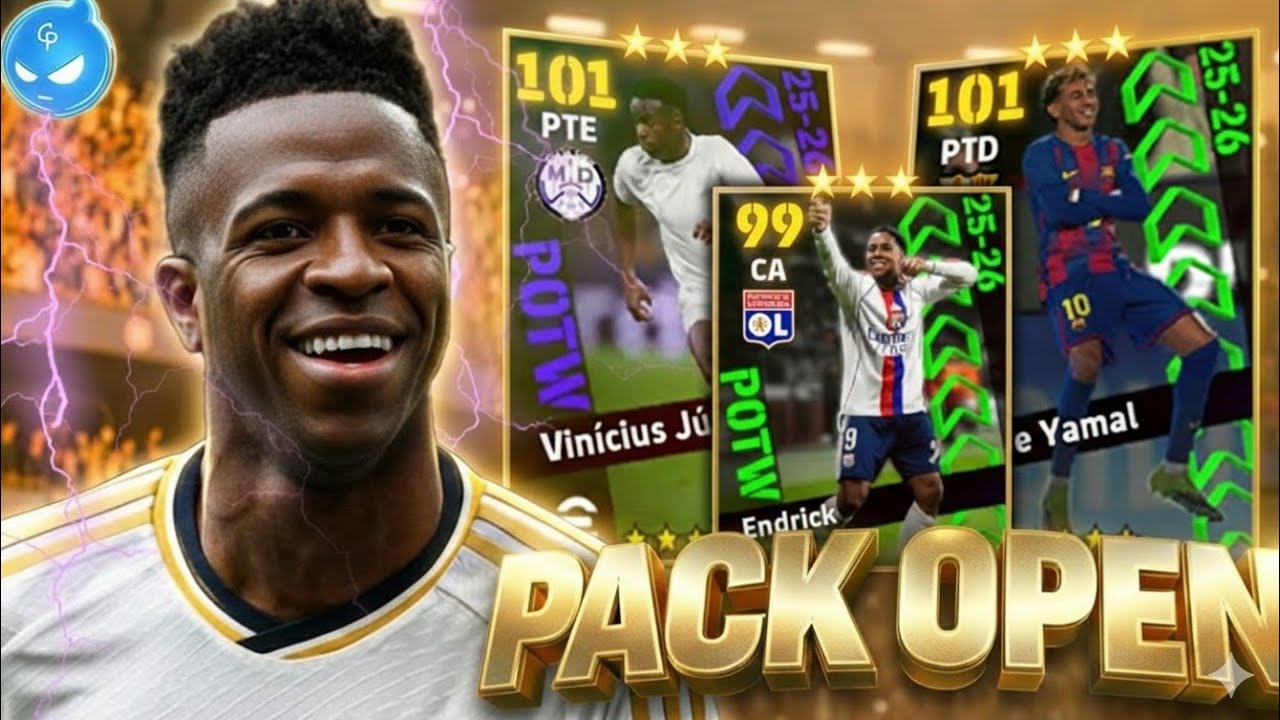 Pack Opening dos Brasileiros no eFootball 26 Mobile