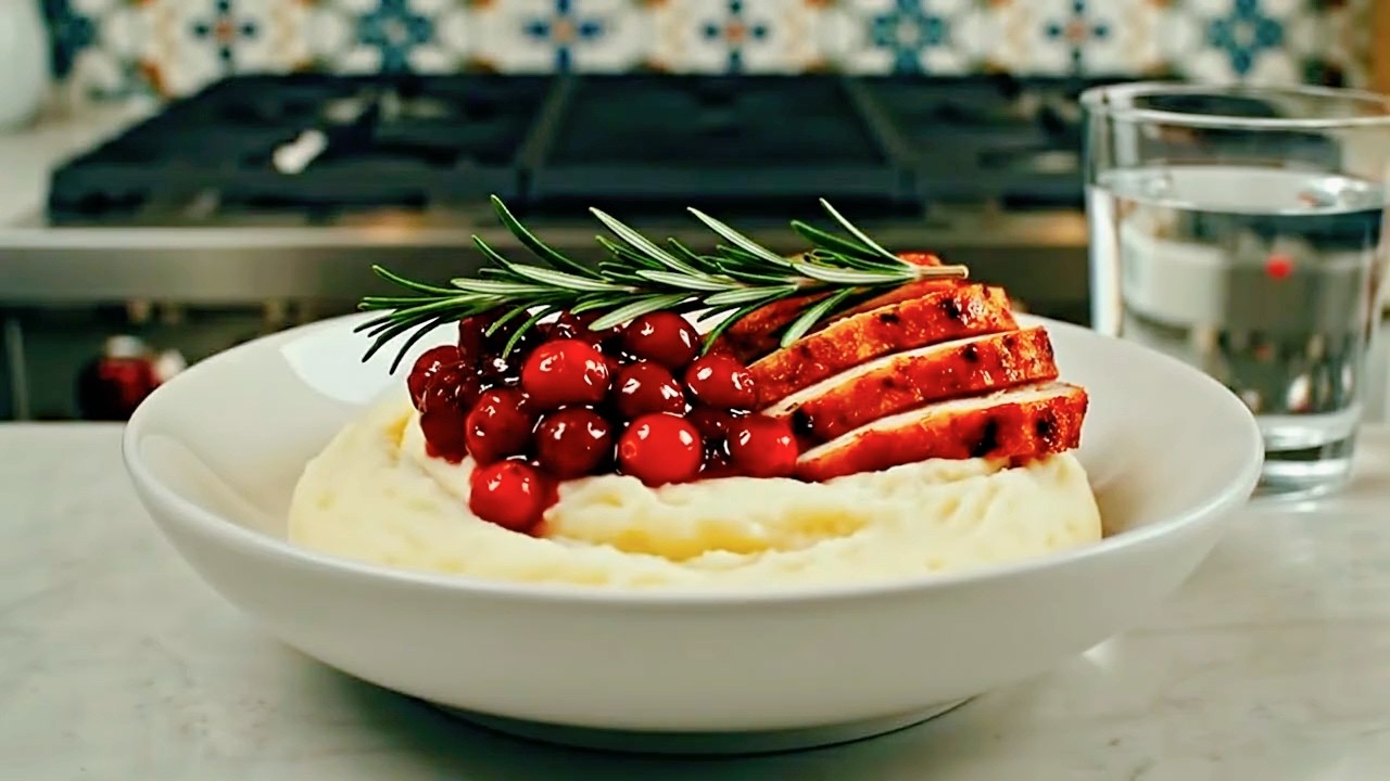 Cranberry Orange Turkey Recipe | Juicy Glazed Turkey Breast & ASMR Cooking Review