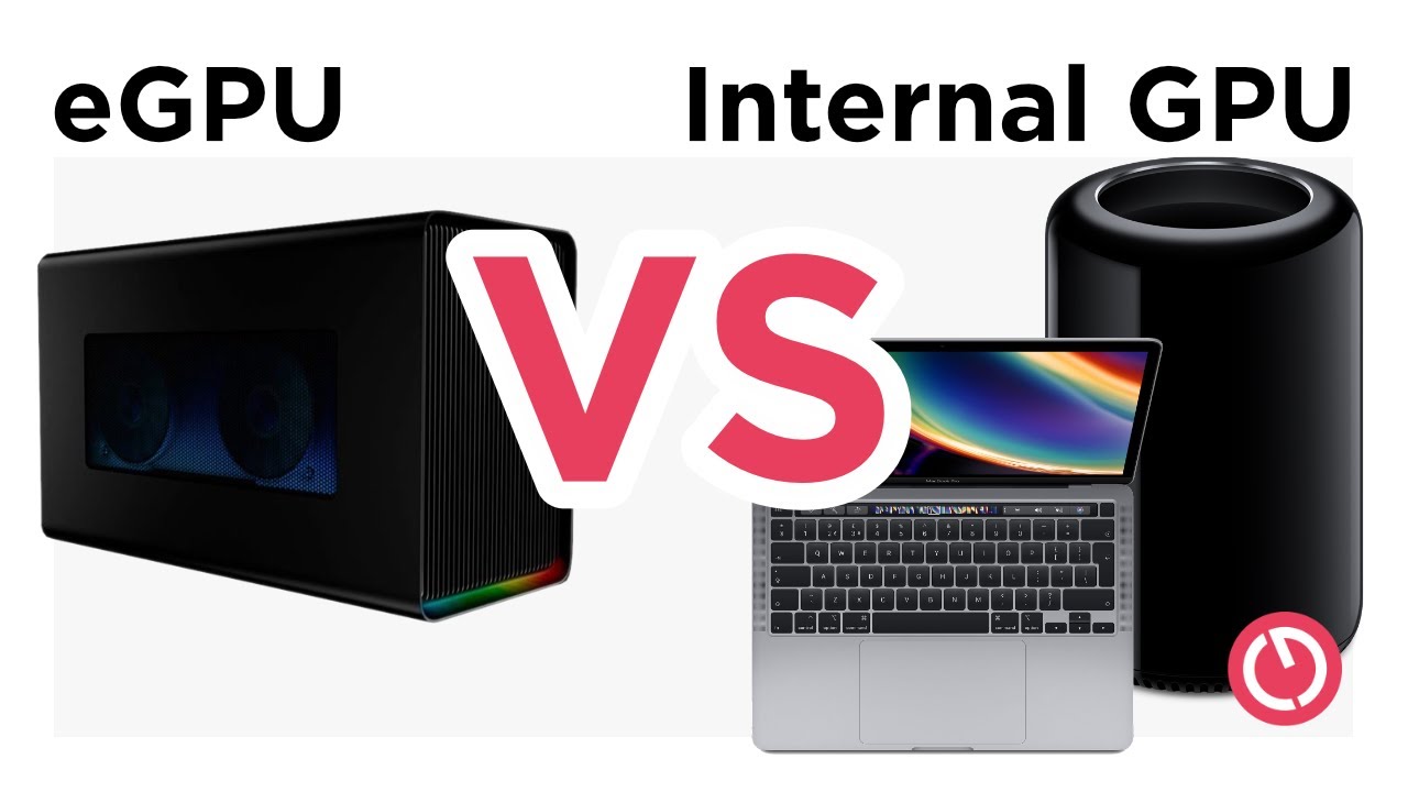 eGPU vs Internal GPU on the 2013 Mac Pro, and MacBook Pro 13