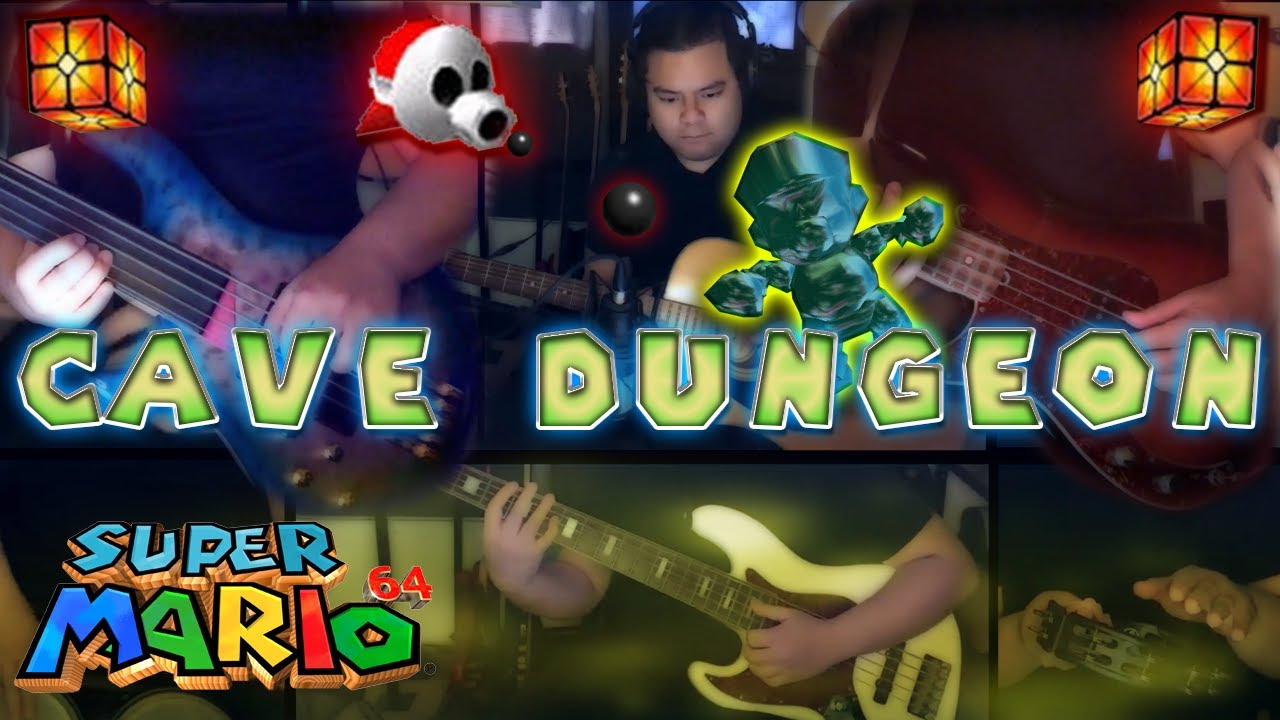 Super Mario 64 - Hazy Maze Cave (cover)