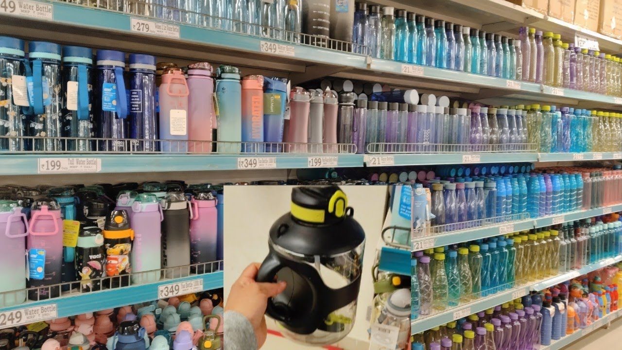DMart School Items/latest collection of water Bottles/DMART latest tour/best offer/Kids collection