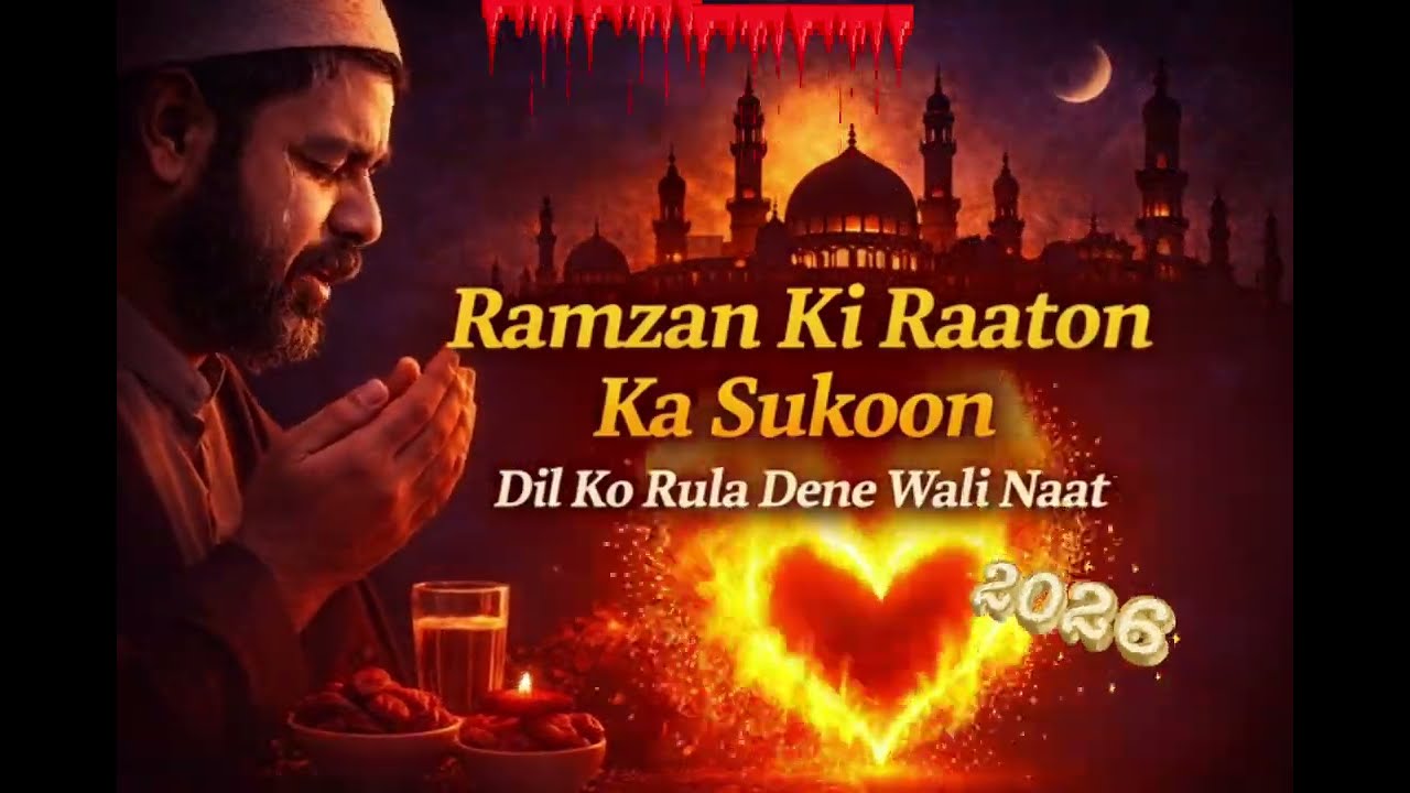 Chehre Khile Khile Hain | Ramzan Special Emotional Naat #Lahoo Se Nikli Naat 