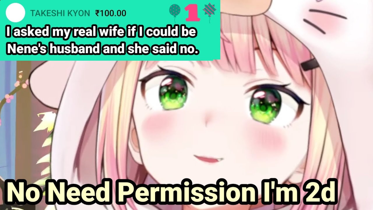 Nene explaining how Dimensional Wife works
