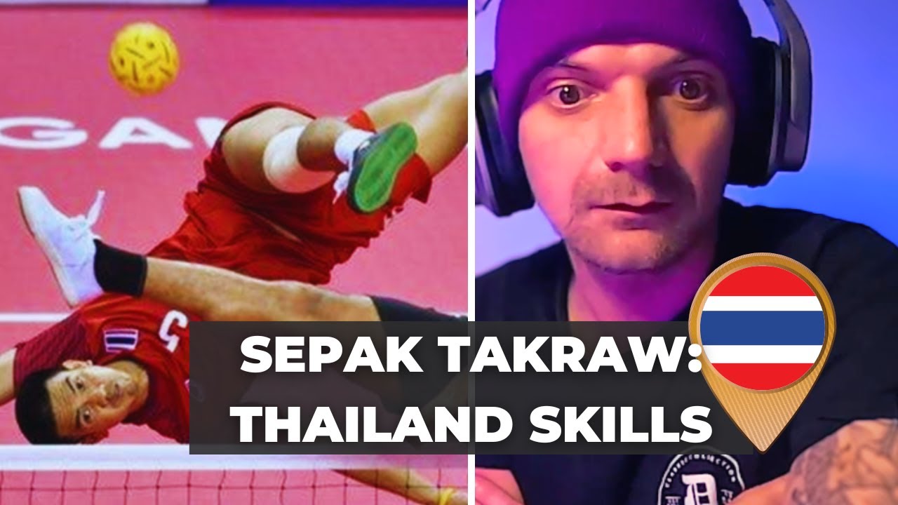 Сепак Такрау!!! Реакция: ЛУЧШИЕ навыки Таиланда 🇹🇭 Обязательно посмотрите спорт!