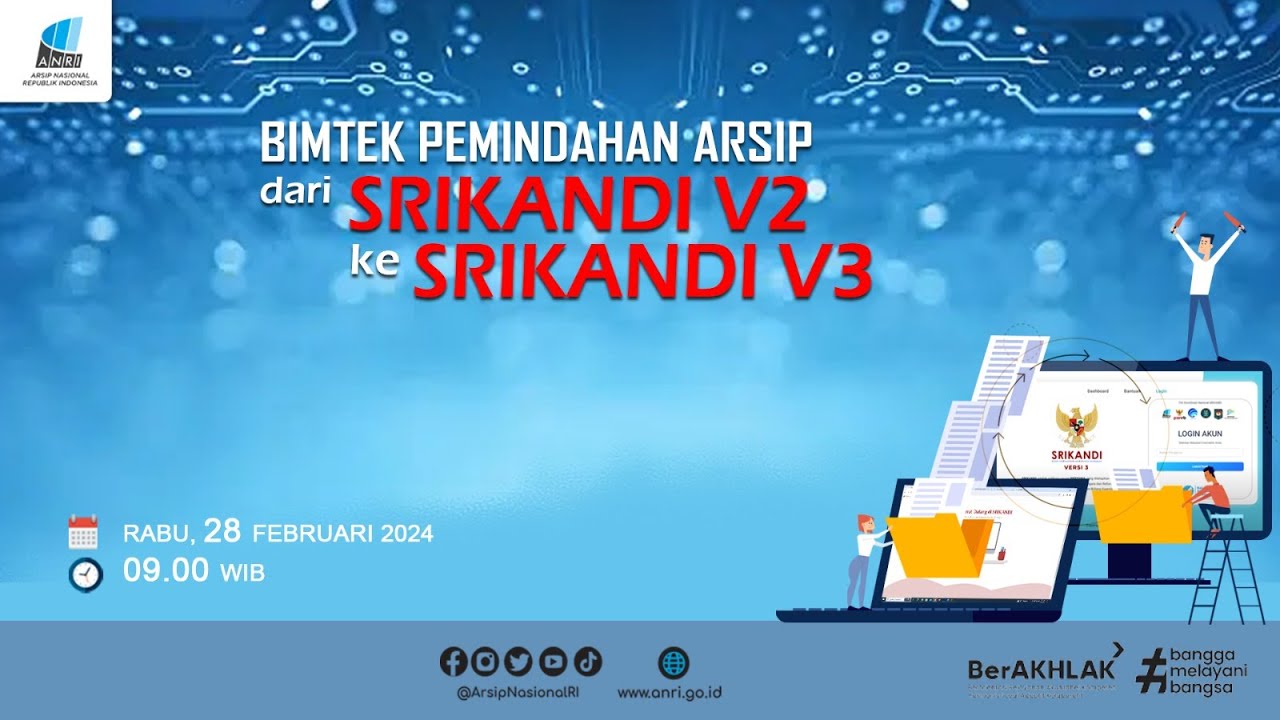 Bimtek Pemindahan Arsip dari Srikandi V2 ke Srikandi V3