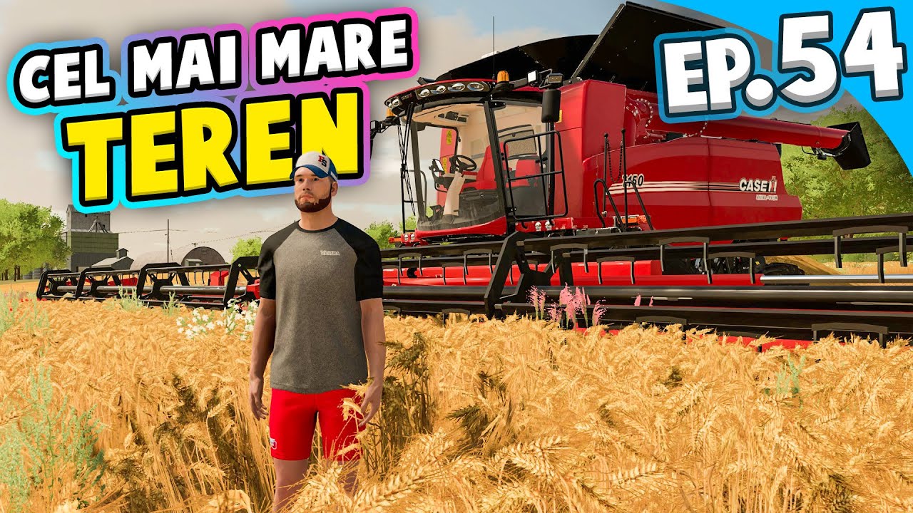 AM LUAT IN ARENDA CEL MAI MARE TEREN SI AM GASIT ASTA! Fs22 Elmcreek Ep.54