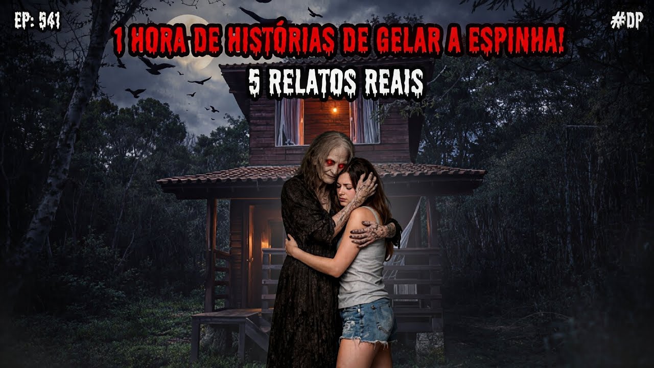 1 HORA DE TERROR! - 6 RELATOS REAIS | EP.541 #dp