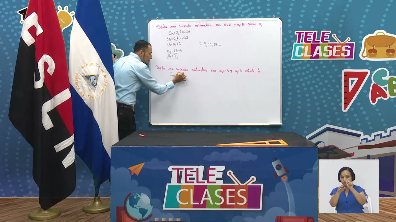 Secundaria | Matemáticas - 11mo Grado | Fórmula general de una sucesión aritmética