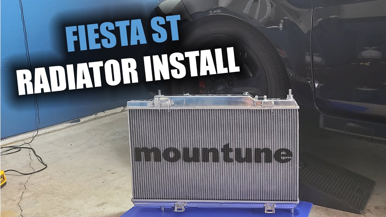 How to INSTALL A RADIATOR in a FIESTA ST