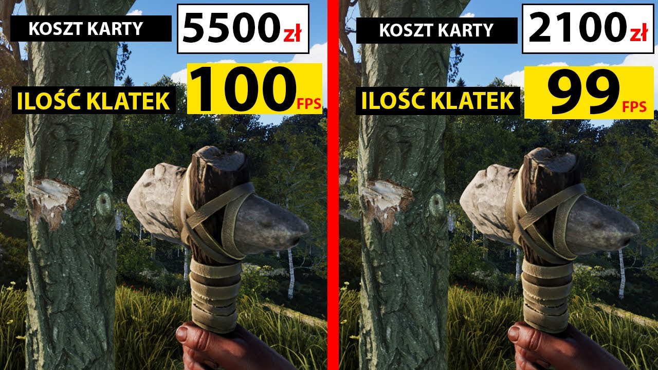 Czy droższa karta graficzna daje więcej FPS w survivalach? - Test RTX 2080 TI vs RTX 2060 Super
