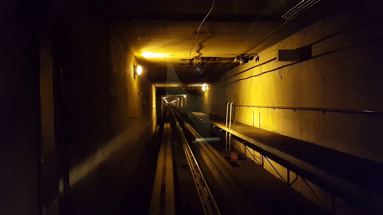 Denver Airport train (Terminal to Concourse C)