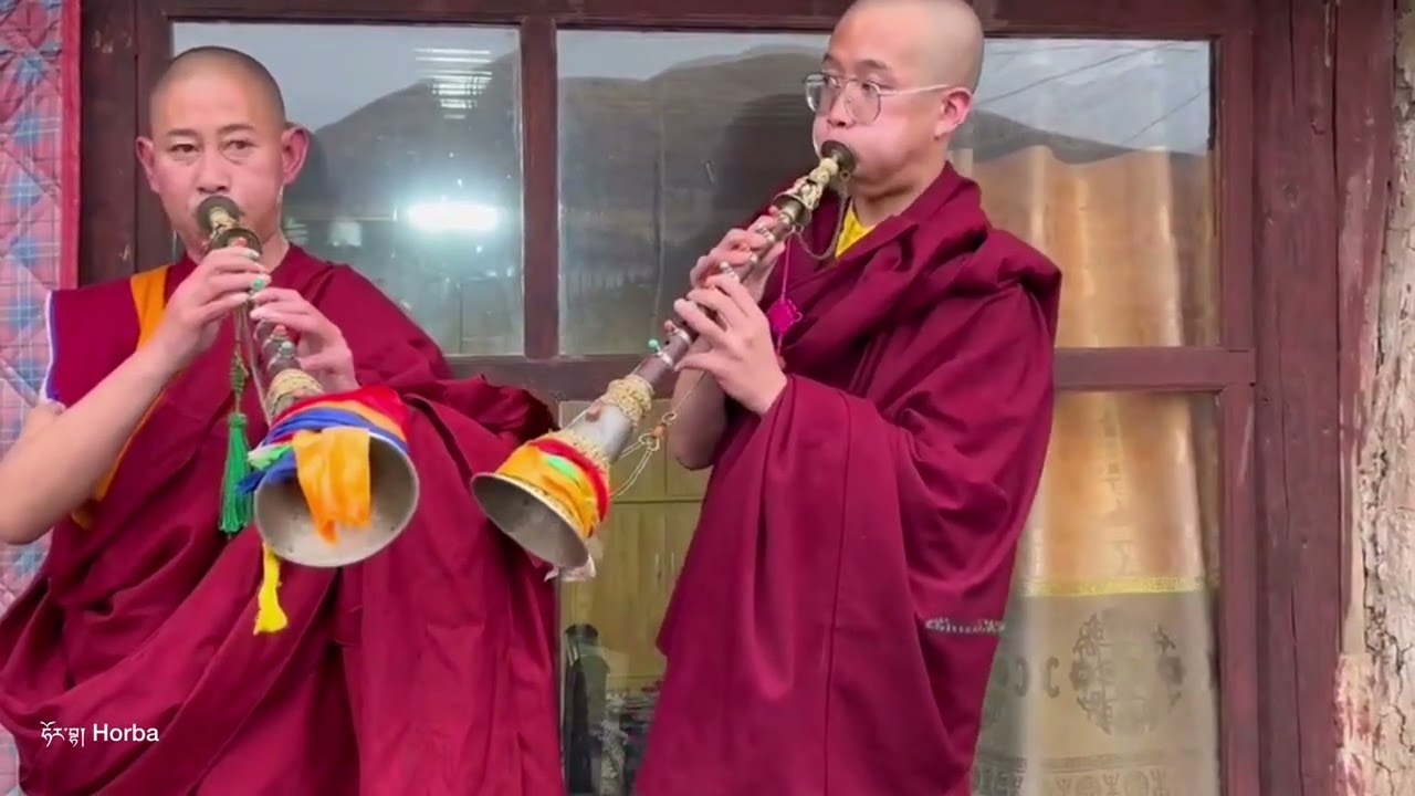 Tibetan trumpe || Gyaling || རྒྱ་གླིང་།