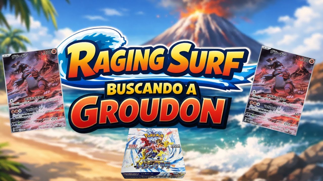 BUSCAMOS ESTA CARTA ESPECIAL!  BOOSTER BOX RAGING SURF