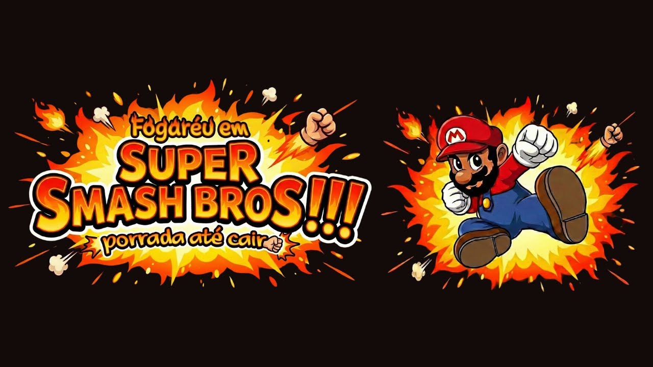 🔥🥊 FOGARÉU AO VIVO EM SUPER SMASH BROS – PORRADA ATÉ CAIR! 🥊🔥