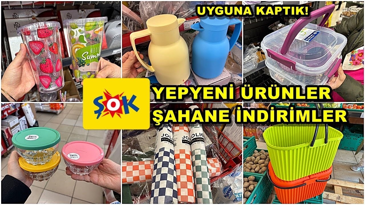 ŞOK'A KOŞUN/ERKEN &Ccedil;EKİM/ŞOK 8 NİSAN 2026💃/YEPYENİ &Uuml;R&Uuml;NLER GELDİ/B&Ouml;YLESİ G&Ouml;R&Uuml;LMEDİ/ŞOK AKT&Uuml;EL &Uuml;R&Uuml;NLER