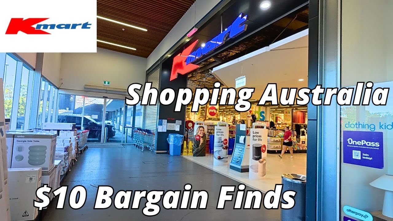 Kmart Australia 🇦🇺 Shopping for Bargains $10 Items and Under