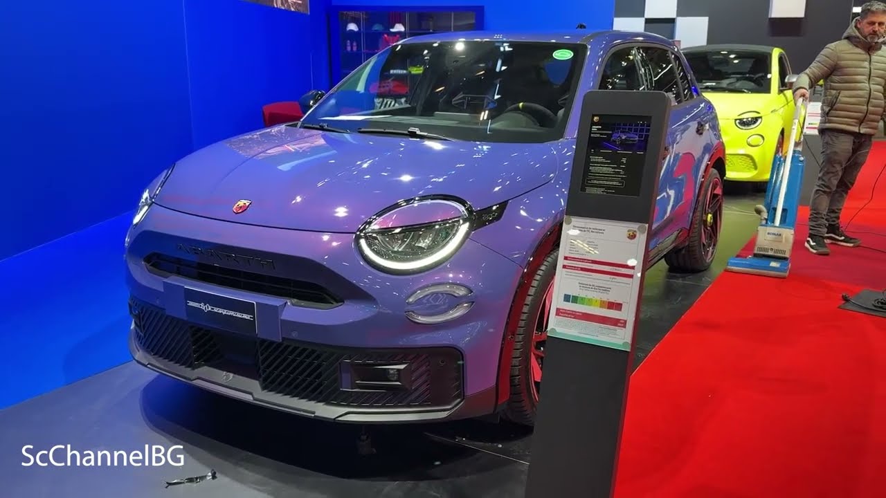 Abarth 600e Scorpionissima (2025) Interior And Exterior - Bruxelles Motor Show 2024