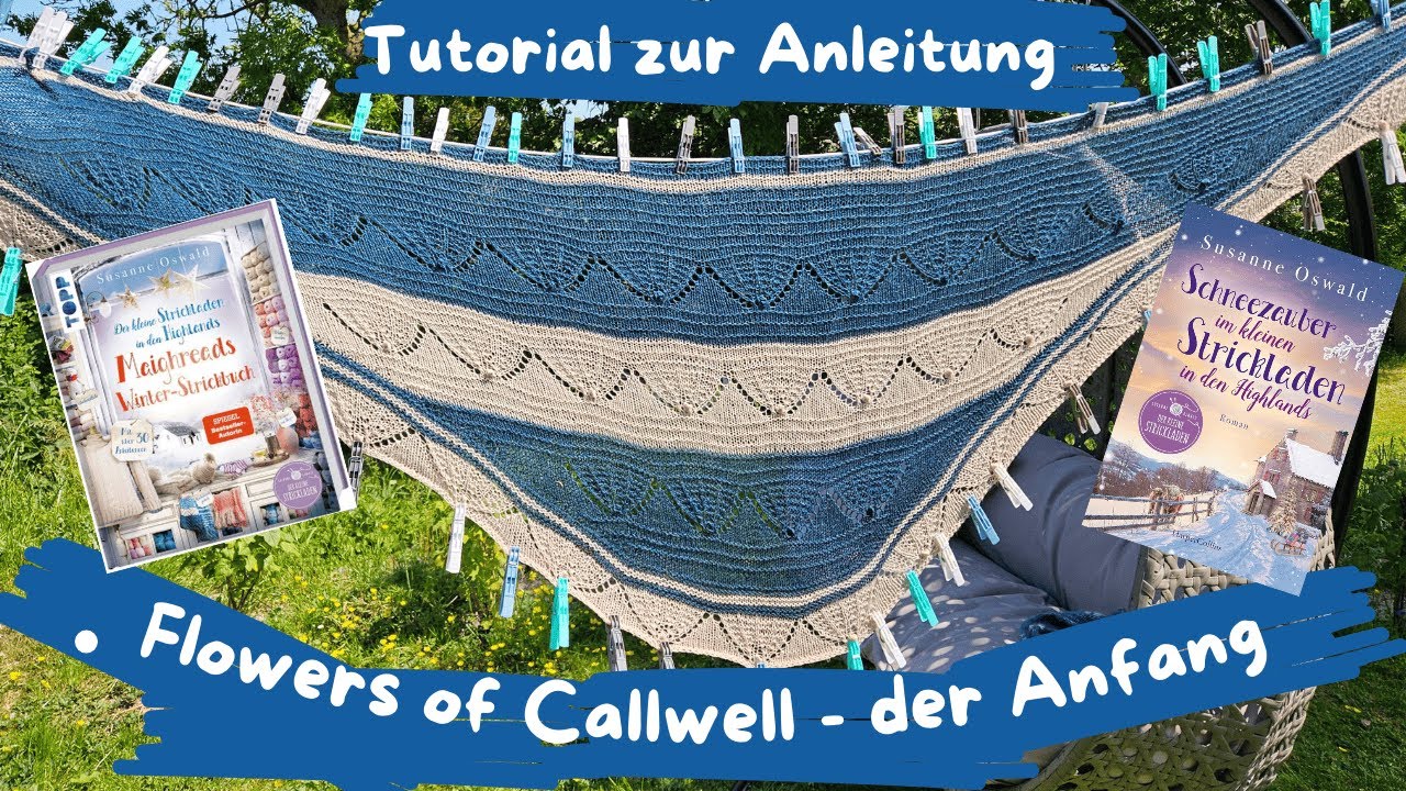 Verkürzte Reihen stricken - Hilfestellung Teil 1