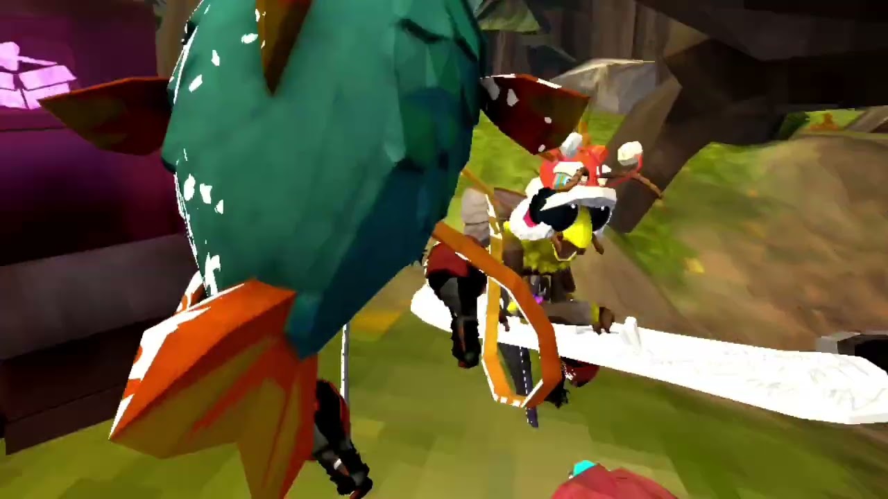 Fishing in animal company! (Animal company vr)