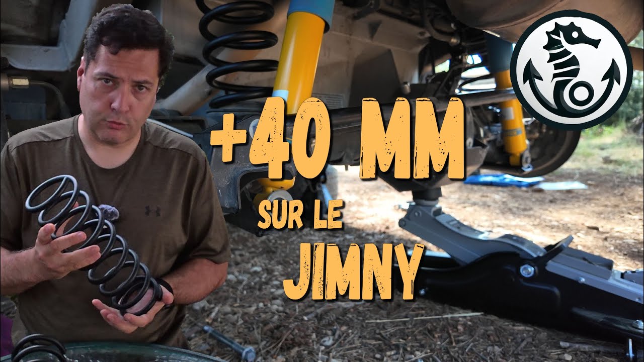 J’ai rehaussé mon Jimny de 40mm (et voilà le résultat)