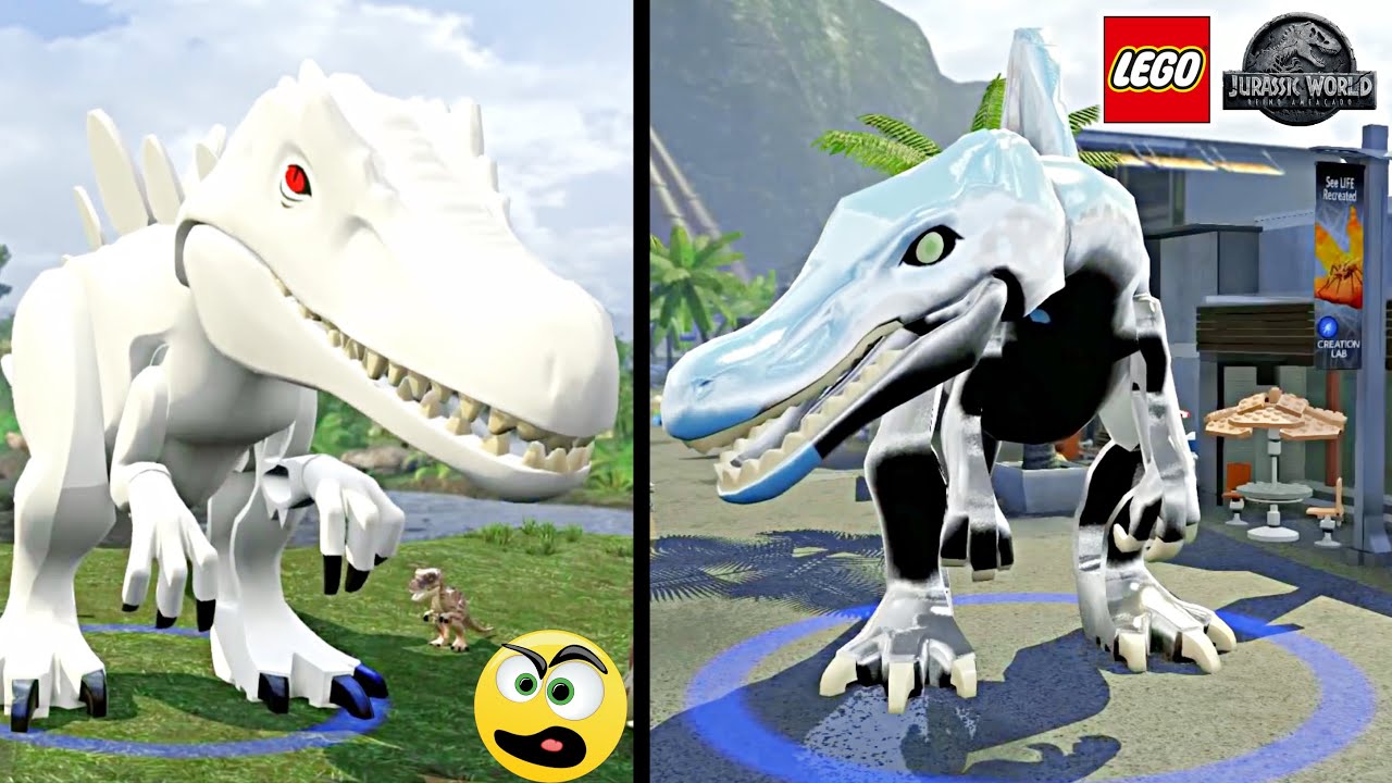 LEGO Jurassic World - DINOSSAUROS MAIS FORTES DO JOGO