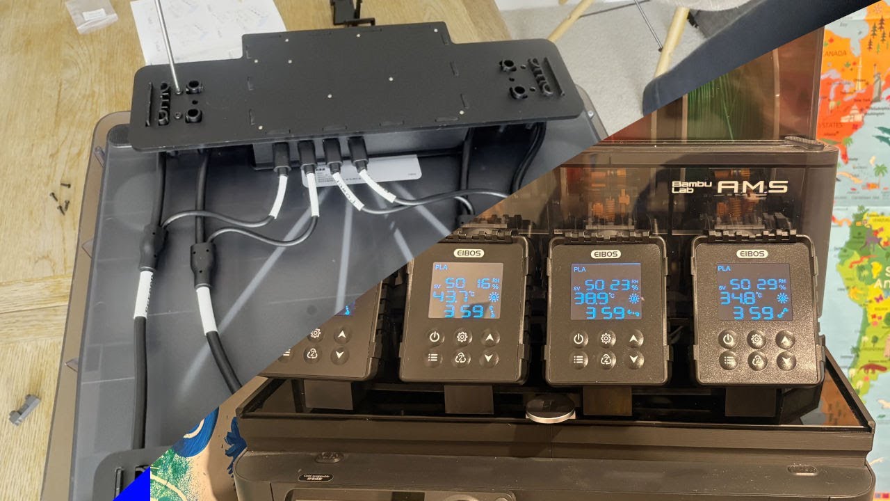 Eibos 3D Tetras on Bambu P1S AMS: Full Installation Guide & First Impressions