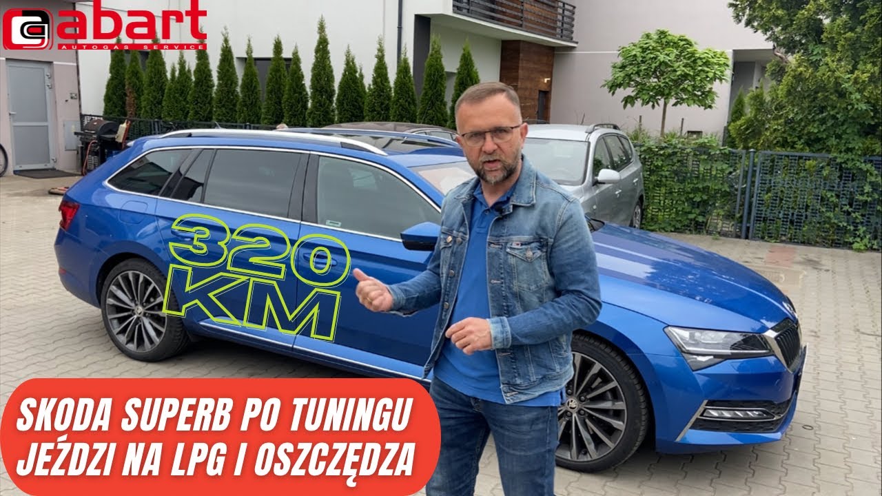 320-konna Skoda Superb TSi z Czech oszczędza po montażu instalacji gazowej Prins w @AbartAutoGazSerwis