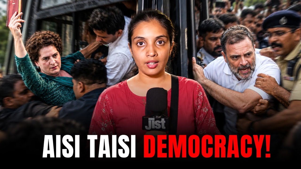 Inside SUPER CHAOTIC Protest at Jantar Mantar ft. Sonal | Jist