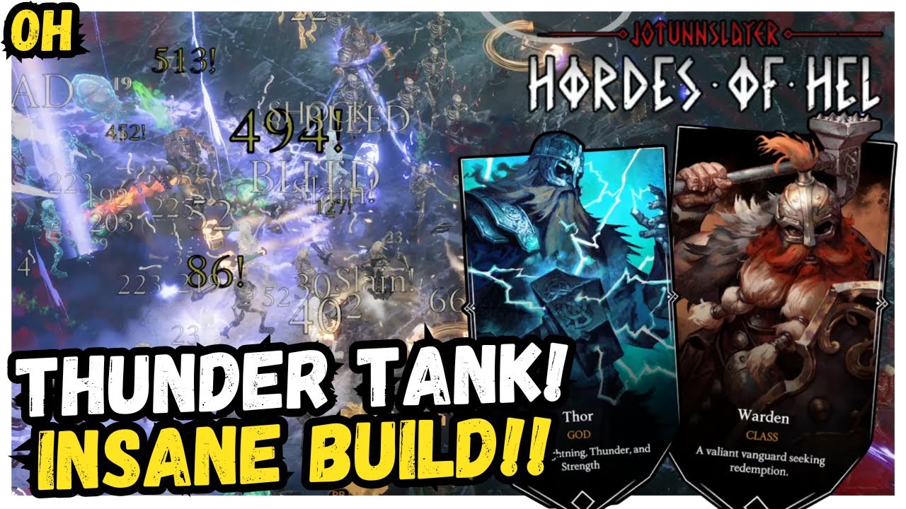 Thunder Tank! INSANE Build!! Jotunnslayer!