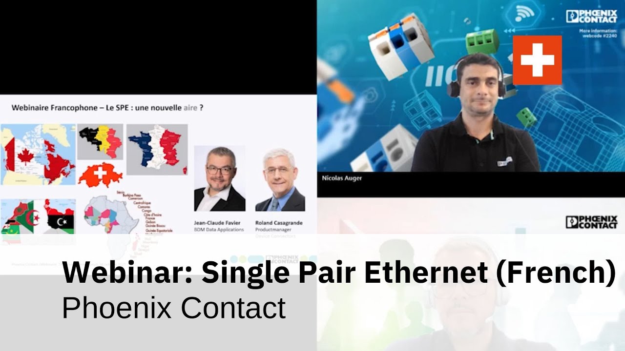 Webinar: Single Pair Ethernet (Französisch)