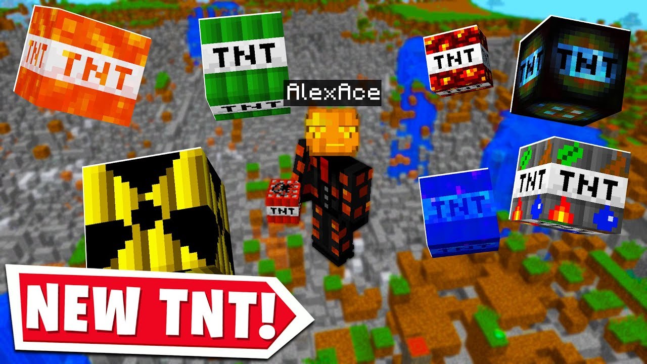 DESTROYING MINECRAFT BUT WITH NEW TNT..